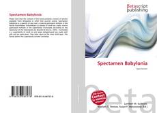 Couverture de Spectamen Babylonia