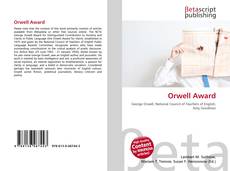 Couverture de Orwell Award