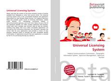 Buchcover von Universal Licensing System