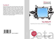 Capa do livro de Tau Beta Pi 