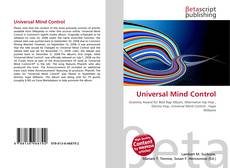 Capa do livro de Universal Mind Control 