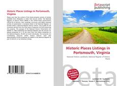 Portada del libro de Historic Places Listings in Portsmouth, Virginia