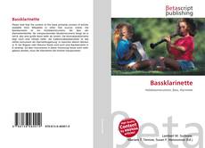 Buchcover von Bassklarinette