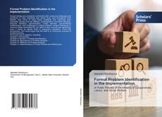 Formal Problem Identification in the Implementation kitap kapağı