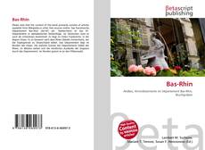 Bas-Rhin的封面
