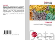 Capa do livro de Golihalli 