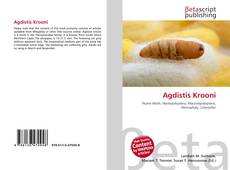 Copertina di Agdistis Krooni