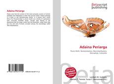 Capa do livro de Adaina Periarga 