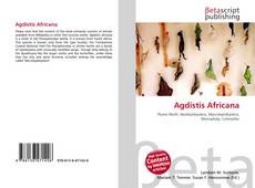 Copertina di Agdistis Africana