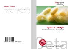 Buchcover von Agdistis Caradjai