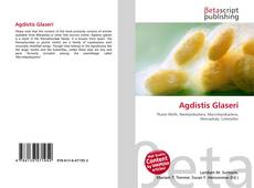 Buchcover von Agdistis Glaseri