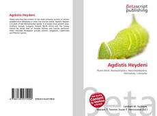Buchcover von Agdistis Heydeni