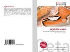 Buchcover von Agdistis Jansei