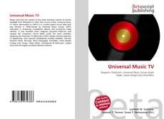 Buchcover von Universal Music TV