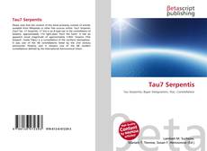 Buchcover von Tau7 Serpentis