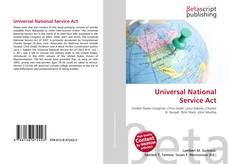 Buchcover von Universal National Service Act
