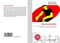 Bookcover of Universal Nation