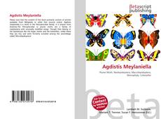 Buchcover von Agdistis Meylaniella