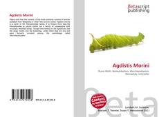 Buchcover von Agdistis Morini