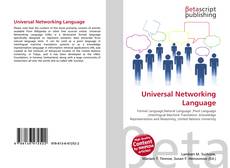 Buchcover von Universal Networking Language