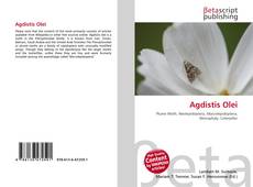 Buchcover von Agdistis Olei