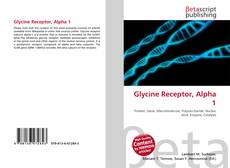 Buchcover von Glycine Receptor, Alpha 1