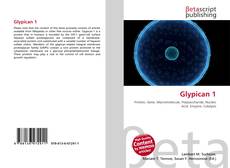 Glypican 1 kitap kapağı