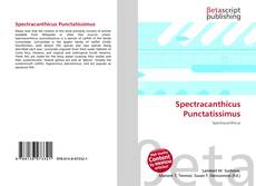 Buchcover von Spectracanthicus Punctatissimus