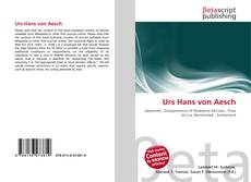 Copertina di Urs Hans von Aesch