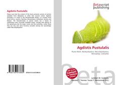 Couverture de Agdistis Pustulalis