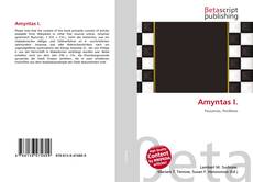 Copertina di Amyntas I.