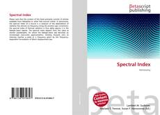 Copertina di Spectral Index