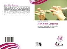 Bookcover of John Alden Carpenter