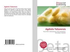 Copertina di Agdistis Toliarensis