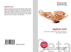 Couverture de Agdistis Varii