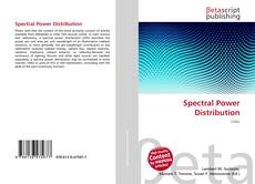 Couverture de Spectral Power Distribution