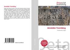 Couverture de Amédée Tremblay