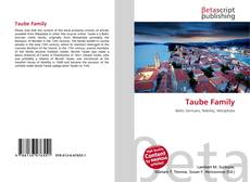 Buchcover von Taube Family