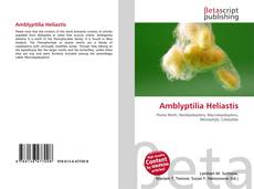 Capa do livro de Amblyptilia Heliastis 