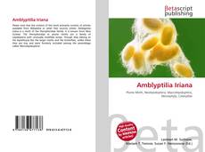 Capa do livro de Amblyptilia Iriana 