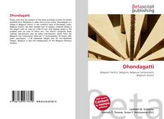 Buchcover von Dhondagatti