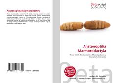 Buchcover von Anstenoptilia Marmorodactyla