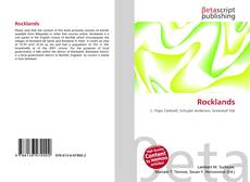 Portada del libro de Rocklands