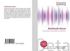 Rocklands House kitap kapağı