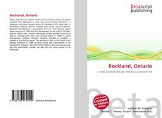 Copertina di Rockland, Ontario