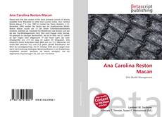 Copertina di Ana Carolina Reston Macan
