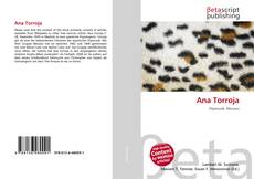 Capa do livro de Ana Torroja 