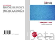 Buchcover von Analysenprobe