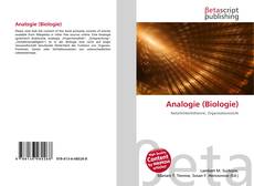 Bookcover of Analogie (Biologie)