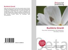 Capa do livro de Buckleria Girardi 